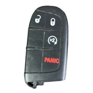 Car‎ Key Fob Jeep Remote for Keyless Entry Wrangler Cherokee Case Black UNTESTED